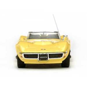 1/43 Chevrolet Corvette Stingray 427 convertible 1968 safari yellow желтый
