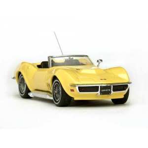 1/43 Chevrolet Corvette Stingray 427 convertible 1968 safari yellow желтый