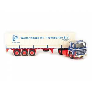 1/43 Scania LBT 141 (Walter Koops) 1976 синий с белым и красным