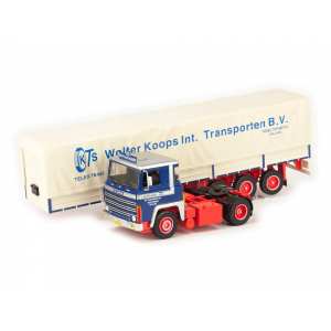 1/43 Scania LBT 141 (Walter Koops) 1976 синий с белым и красным