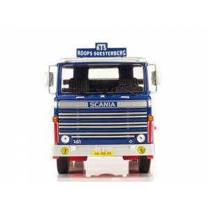 1/43 Scania LBT 141 (Walter Koops) 1976 синий с белым и красным