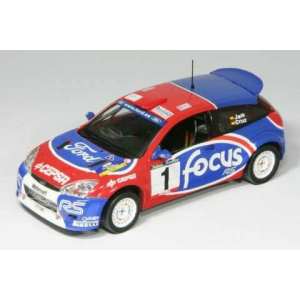 1/43 Ford FOCUS WRC Txus Jaio - Lucas Cruz Rallye de Cangas del Narcea 2002