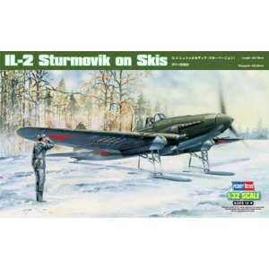 1/32 Самолет IL-2 Sturmovik on Skis