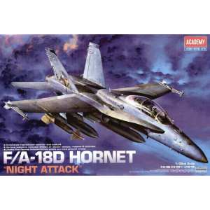 1/32 Палубный ночной истребитель F/A-18D Hornet (Хорнет), 2-х местный