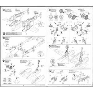 1/48 LOCKHEED P-38 F/G с фигурой пилота