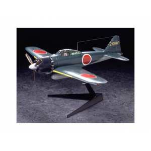 1/32 Японский истребитель A6M5 Zero Model 52 (Zeke), фототравление, 2 фигуры пилотов, подставка