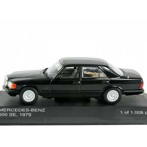 1/43 MERCEDES-BENZ 500 SE W126 1979 Metallic Black