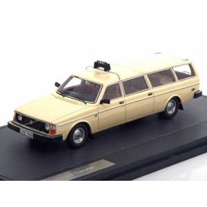 1/43 Volvo 245 Transfer Taxi (LWB) 1978 бежевый
