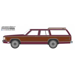 1/64 Mercury Grand Marquis Colony Park 1985 Burgundy