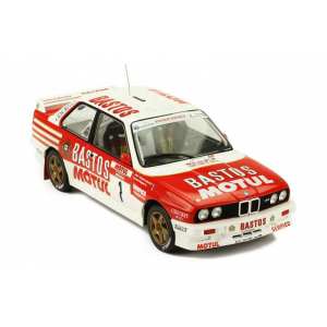 1/18 BMW M3 (E30) 1 Bastos Motul Beguin/ Lenne Rally Tour de Corse 1988