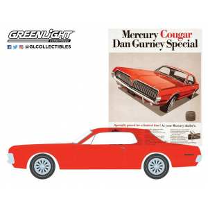 1/64 Mercury Cougar Dan Gurney Special 1967 красный