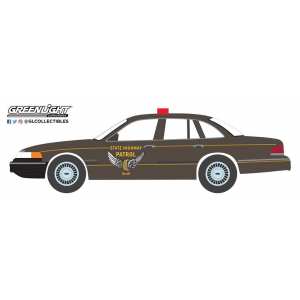 1/64 Ford Crown Victoria Police Interceptor Ohio Highway Patrol 1995 Полиция Огайо