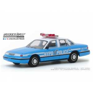1/64 Ford Crown Victoria Police Interceptor New York City Police Department (NYPD) 1993 Департамент полиции Нью-Йорка