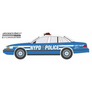 1/64 Ford Crown Victoria Police Interceptor New York City Police Department (NYPD) 1993 Департамент полиции Нью-Йорка