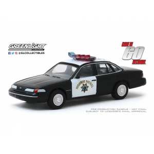 1/64 Ford Crown Victoria Police Interceptor California Highway Patrol 1992 (из к/ф Угнать За 60 Секунд) Калифорнийский дорожный