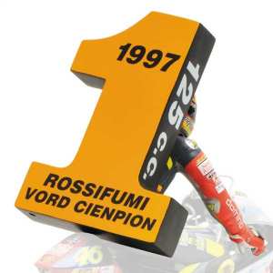 1/12 VALENTINO ROSSI - 1ST WORLD CHAMPIONSHIP GP 125 BRNO - 1997