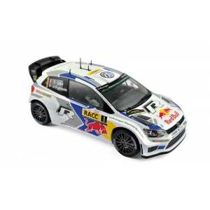 1/18 Volkswagen Polo R WRC 1 S.Ogier-J.Ingrassia World Champion победитель Rally RACC Catalunya 2014