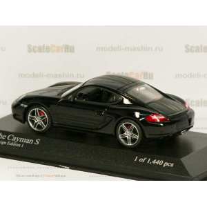 1/43 Porsche CAYMAN S 2007 PORSCHE DESIGN EDITION MATT BLACK