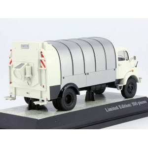 1/43 Mercedes-Benz L911 bin lorry truck, white