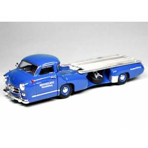 1/43 Mercedes-Benz Rennwagen transporter W194 blue wonder 1955