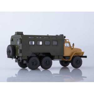 1/43 Миасский грузовик 4320 кунг охра с хаки