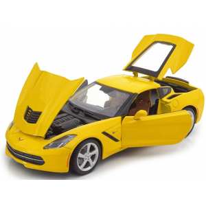 1/18 Chevrolet Corvette Stingray 2014 желтый
