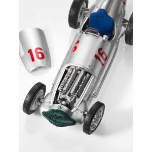 1/18 Mercedes W154 GP 1938 серебристый