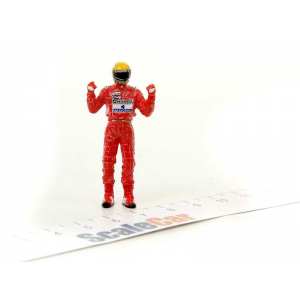 1/43 Фигурка Айртон Сенна Ayrton Senna с поднятыми руками