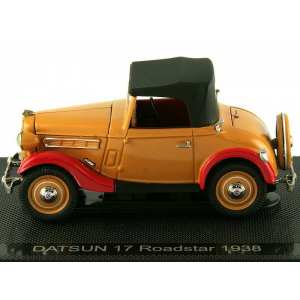 1/43 Datsun 17 Roadster 1938 Brown/Red