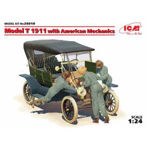 1/24 Ford Model T 1911 с американскими механиками