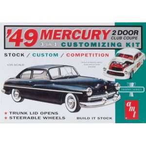 1/25 Автомобиль Mercury Club Coupe 1949 год , 3 варианта сборки