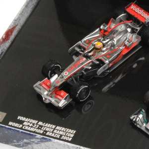 1/43 Набор из 3х чемпионских болидов Lewis Hamilton World Champion Triple Set - 2008/2014/2015