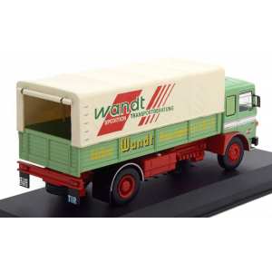 1/43 MAN BUSSING 19.320 грузовик с тентом Wandt 1975 светло-зеленый