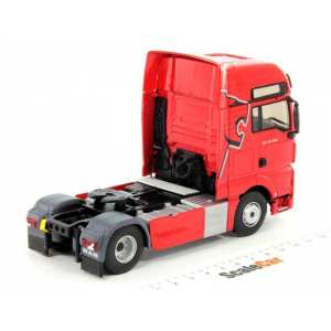 1/43 седельный тягач MAN TGX EURO 6 XXL 2014 красный