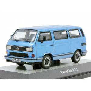 1/43 VOLKSWAGEN T3 Porsche B32 1984 синий мет.