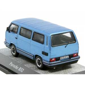 1/43 VOLKSWAGEN T3 Porsche B32 1984 синий мет.