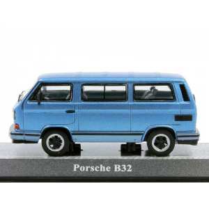 1/43 VOLKSWAGEN T3 Porsche B32 1984 синий мет.