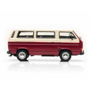 1/43 Volkswagen T3-a busL, red-white