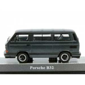 1/43 VOLKSWAGEN T3 Porsche B32 1984 темно-серый