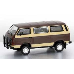 1/43 VOLKSWAGEN T3b Caravelle Syncro 4х4 1984 коричневый/бежевый