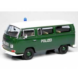 1/43 Volkswagen T2-a estate Polizei dark green