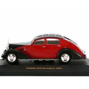 1/43 VOISIN C25 Aerodyne 1934 Red and Black