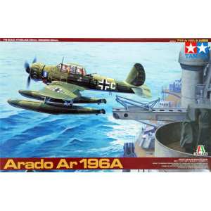 1/48 Немецкий гидросамолет Arado Ar196A (Арадо), 2 фигуры, 5 видов декалей