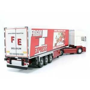 1/43 SCANIA R420 TOPLINE с полуприцепом-рефрижератором FRIGOR EXPRESS 2012