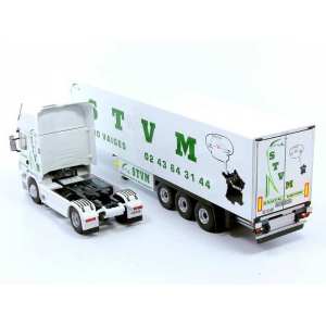 1/43 SCANIA SERIE R с полуприцепом-рефрижератором STVM 2014