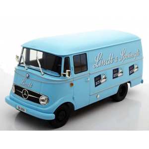 1/18 Mercedes-Benz L319 фургон Lindt & Sprüngli 1957 Light Blue голубой