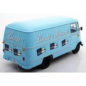 1/18 Mercedes-Benz L319 фургон Lindt & Sprüngli 1957 Light Blue голубой