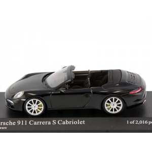 1/43 Porsche 911 CARRERA S CABRIOLET (991) - 2012 - BLACK