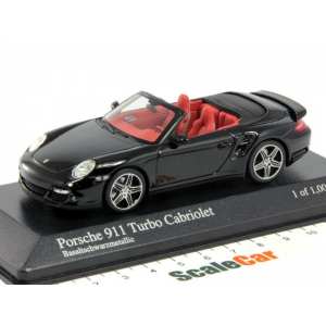 1/43 Porsche 911 TURBO CABRIOLET - 2007 - Black