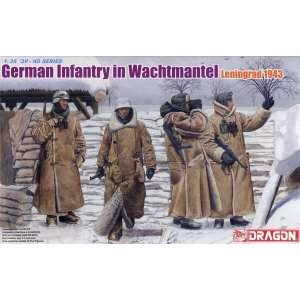 1/35 Фигуры German Infantry in Wachtmantel Leningrad 1943